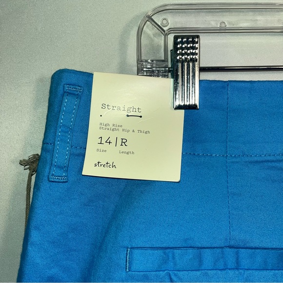 Mid-Rise Slim Straight Fit Side Trousers - A New Day NWT, Multiple Sizes - Picture 8 of 9